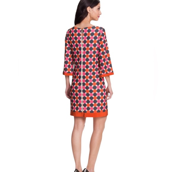 Eliza J  A Line Shift Mod Retro ‘60s Lightweight Above Knee Mini Dress Size 4 - Picture 2 of 11